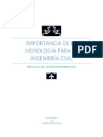 Importancia de La Hidrología para La Ingeniería Civil PDF