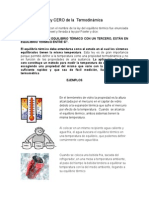 Ley CERO de La Termodinámica