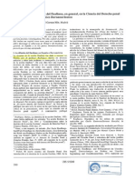 La Influencia de Welzel y del Finalismo, En General, En La Ciencia Del Derecho Penal Española y en La de Los Países Iberoamericanos. Cerezo Mir