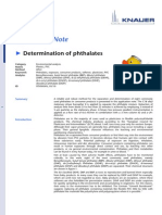 Vev0004n Phthalates by HPLC