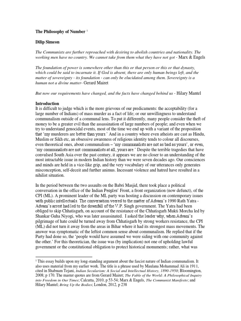 Communalism india essay picture