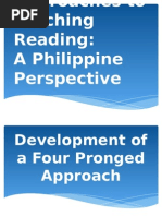 Approaches To Teaching Reading