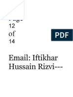 Email: Iftikhar Hussain Rizvi