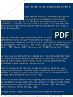 Factores Determinantes de La Metalogénesis Andina PDF