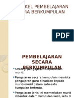 Pembelajaran Secara Berkumpulan