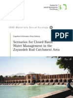 Scenarios for Closed Basin Water Management in the Zayandeh Rud Catchment Area