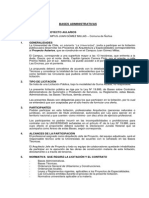 Bases Administrativas