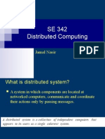 SE 342 Distributed Computing: Jamal Nasir