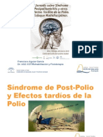 Síndrome de Post-Polio y Efectos Tardíos de la Polio, Dr. F. Aguiar