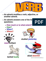 An Adverb Modifies A Verb, Adjective, or Another Adverb. An Adverb Answers One of The Following Questions