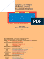 Pengelompokan Form Data Statistik Futsal