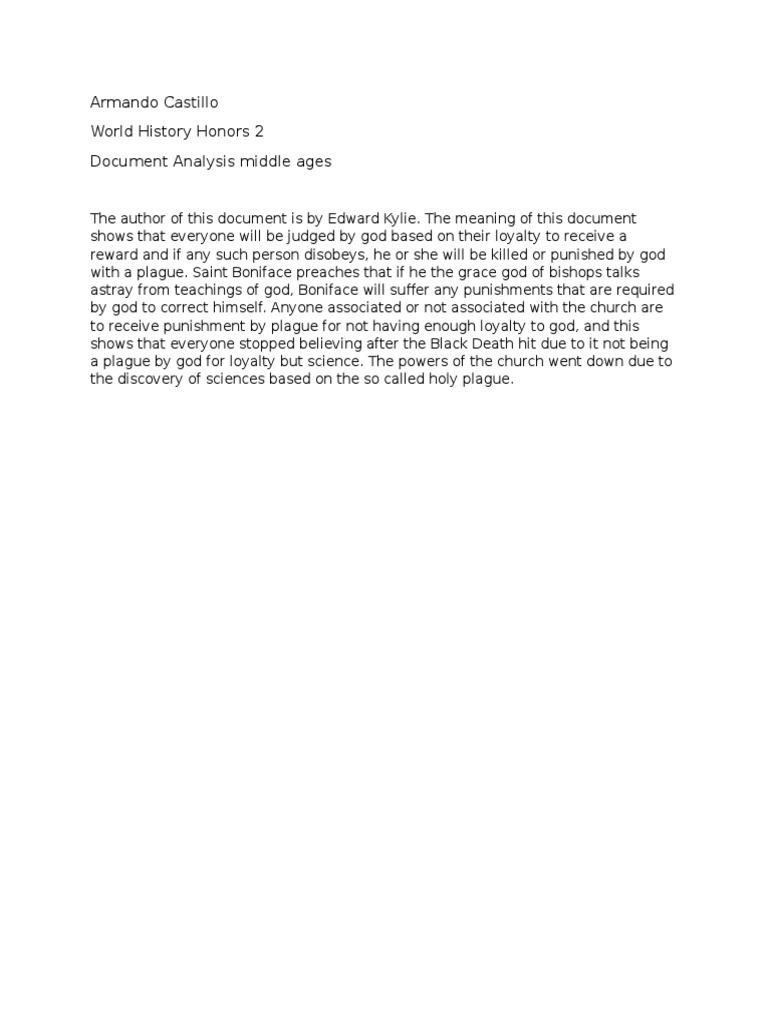 Document Analysis | PDF | Religion & Spirituality