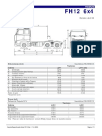 FH12 6x4 especificaciones