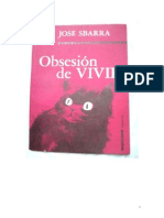 Jose Sbarra - Obsesion de Vivir (1975)