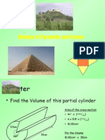 8) Volume of Pyramids and Cones