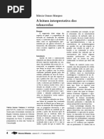 La tele, arte, artigo, televisão e sociedade.