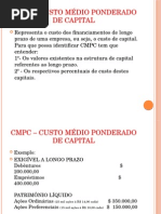 AULA6E7CMPC–CUSTOMEDIOPONDERADODECAPITAL