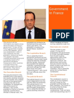 Newsletter On Government in France