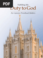 Fulfilling My Duty To God