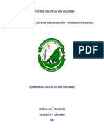 Sistema de Evaluación y Promoción Instevol 2015 PDF