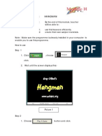 Hangman: How To Use