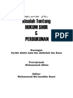 Risalah Tentang Sihir Dan Perdukunan