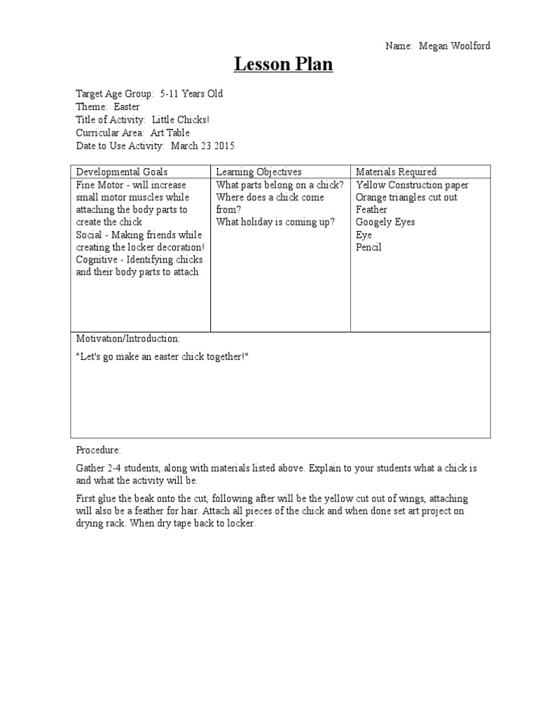 Lessonplan 123 | PDF | Career & Growth | Home & Garden