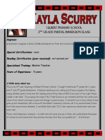 Credentials Kaylascurry