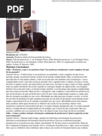 NÓVOA, Antônio - O Professor Pessquisador e Reflexivo - Entrevista Salto Para o Futuro