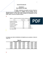 Lista II Tabelass Estatistica