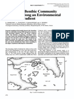 Changes in Benthic Community Structure