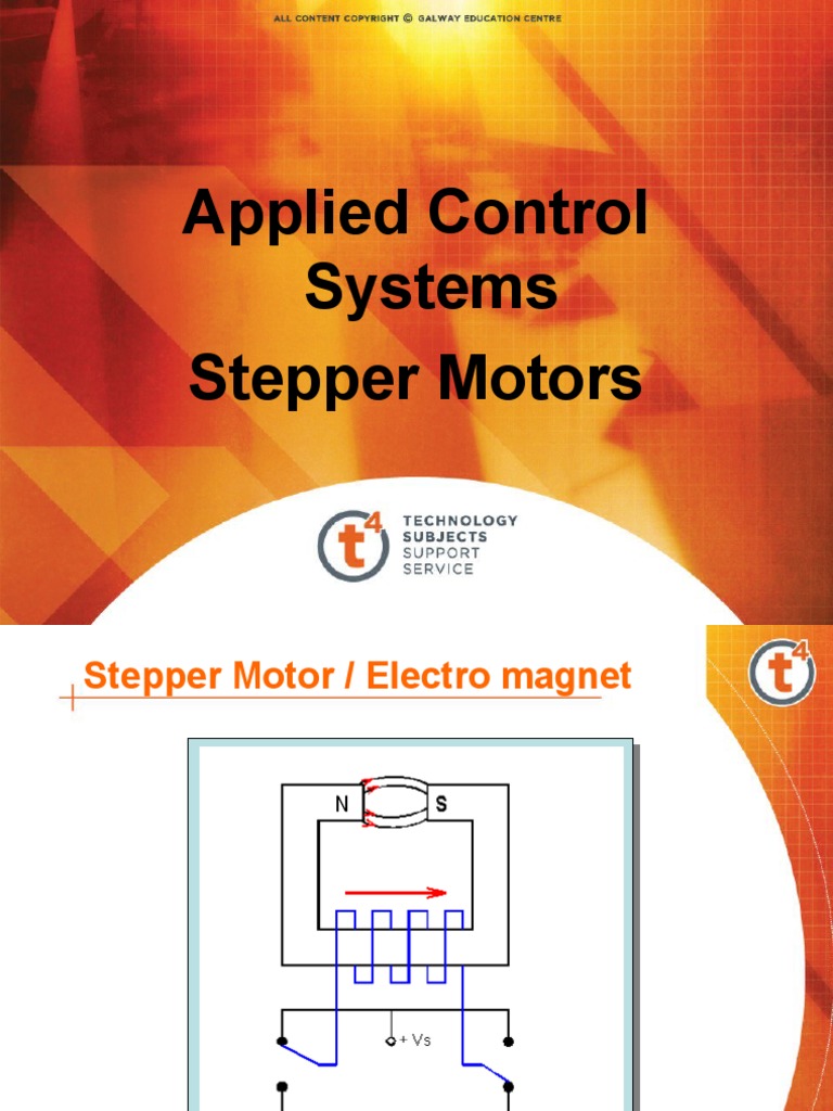 Applied Control Systems Stepper Motors | PDF | Science & Mathematics ...