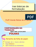 Normas Básicas de Formatação-ok