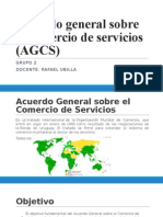 Acuerdo General Sobre Elcomercio de Servicios