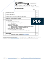 April 1 2015 MSA Agenda