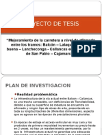 Proyecto de Tesis