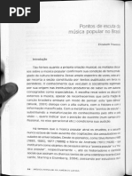 Pontos de Escuta Da Música Popular No Brasil_Elizabeth Travassos