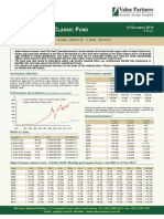 Value Partners Classic Fund Q4 2014 Commentary