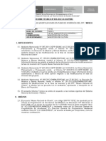 Informe Técnico Museo Chavín (Verificacion) J2 - Cusco
