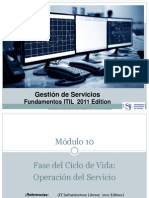 Modulo 10-Operacion Del Servicio