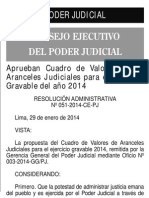 208034965 Aranceles Judiciales 2014