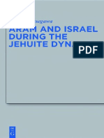 Aram and Israel During The Jehuite Dynasty