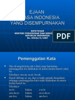 Bahan Presentasi Ejaan