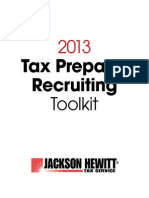 2013 Tax Preparer Recruiting Toolkit - Copy
