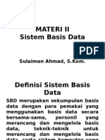 Materi Ii