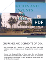 Churches and Convents OF GOA: By: Aneesha Viii Sem HTM