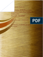 Materiales Didacticos Para La Ensenanza y La Practica de La Traduccion Francesespanol Pretraduccion y Traduccion 2a Edicion Ampliada Revisada y Corregida