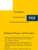 LP 2 Abdominoperineal Resection