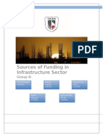 Group 8 Sources of Funding in Infrastructure