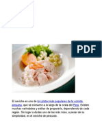 CEVICHE Con Fotos